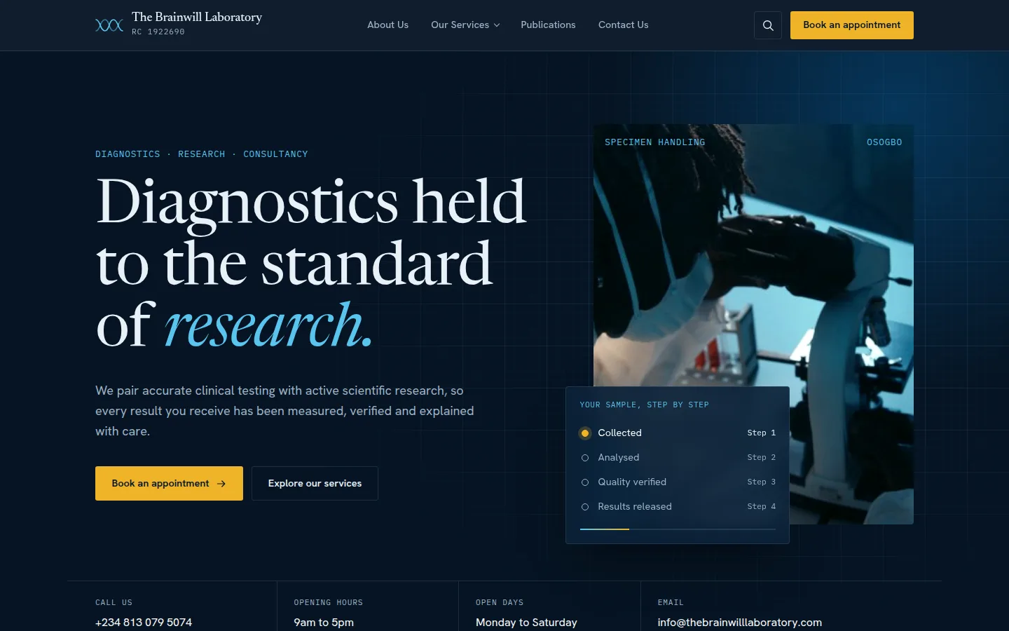 The Brainwill Laboratory screenshot 1